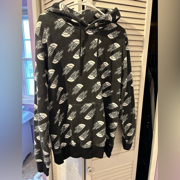 The North Face Black and White Hoodie - Picture 1 of 4